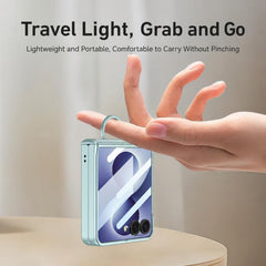 Funda para teléfono plegable magnética integ...