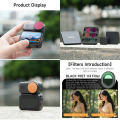Para filtro de lente de cámara DJI Osmo Nano...