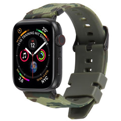 Correa de reloj de silicona con estampado de...