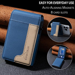 Cartera para tarjetas MagSafe con bloques de color BFK28