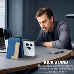 Cartera para tarjetas MagSafe con bloques de color BFK28