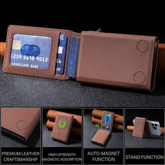 Funda para tarjetas MagSafe prismática con relieve BFK32