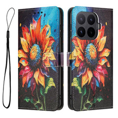 Funda de cuero para teléfono con estampado d...
