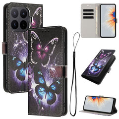 Funda de cuero para teléfono con estampado d...