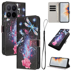 Funda de cuero para teléfono con estampado d...