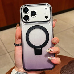 Funda para teléfono MagSafe con soporte de a...