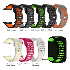 Correa de reloj deportiva transpirable de si...