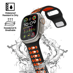 Correa de reloj deportiva transpirable de si...
