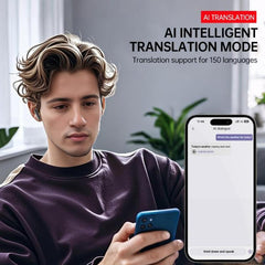 Auriculares Bluetooth con pantalla táctil a color JM19