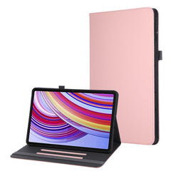 Funda para tablet de piel con agarre de mano...