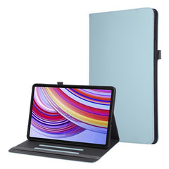 Funda para tablet de piel con agarre de mano...