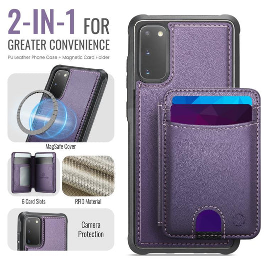 Funda para teléfono de cuero con ranura para...