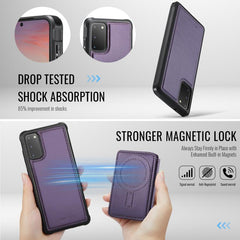 Funda para teléfono de cuero con ranura para...