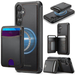 Funda para teléfono de cuero con ranura para...