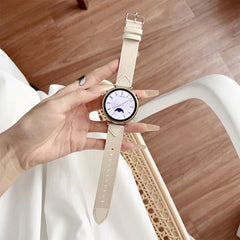 Correa de reloj de cuero trenzado híbrido xD...