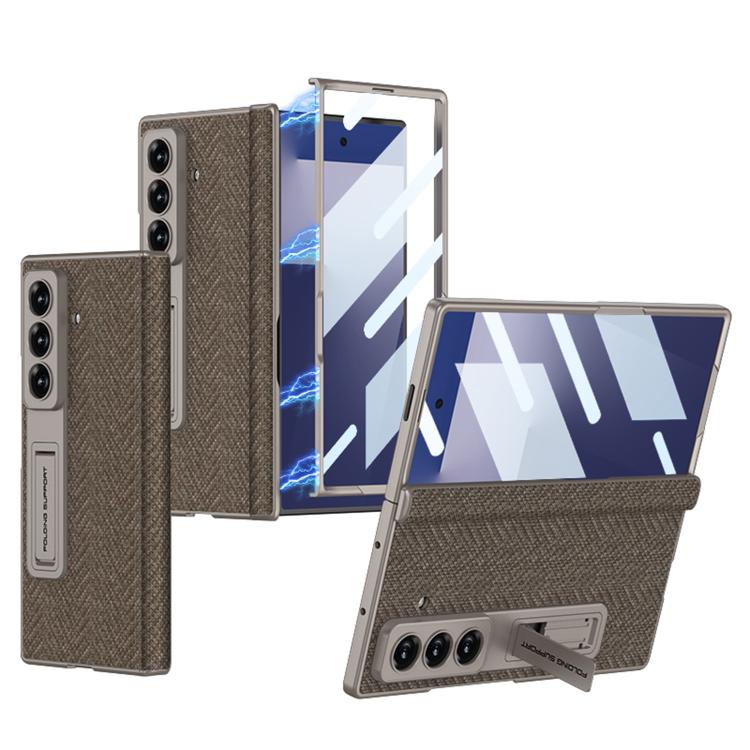 Funda para teléfono GKK con bisagra de cuero...