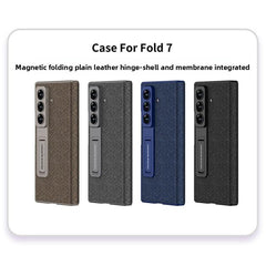 Funda para teléfono GKK con bisagra de cuero...