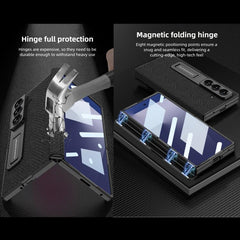 Funda para teléfono GKK con bisagra de cuero...