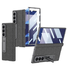 Funda para teléfono GKK con bisagra de cuero...
