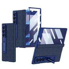 Funda para teléfono GKK con bisagra de cuero...