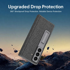 Funda para teléfono GKK con bisagra de cuero...