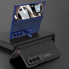 Funda para teléfono GKK con bisagra de cuero...