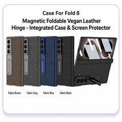 Funda para teléfono GKK con bisagra de cuero...