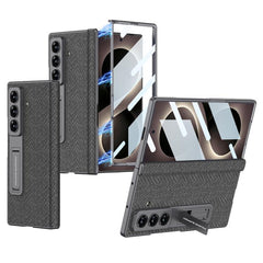 Funda para teléfono GKK con bisagra de cuero...