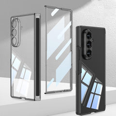 Funda transparente plegable magnética integr...