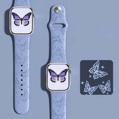 Correa de reloj de silicona con grabado láse...