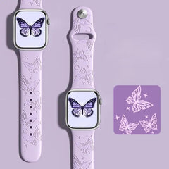 Correa de reloj de silicona con grabado láse...