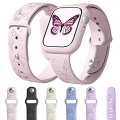 Correa de reloj de silicona con grabado láse...
