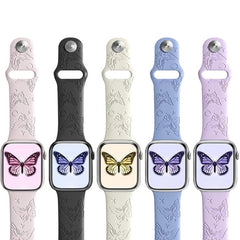 Correa de reloj de silicona con grabado láse...