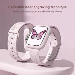 Correa de reloj de silicona con grabado láse...