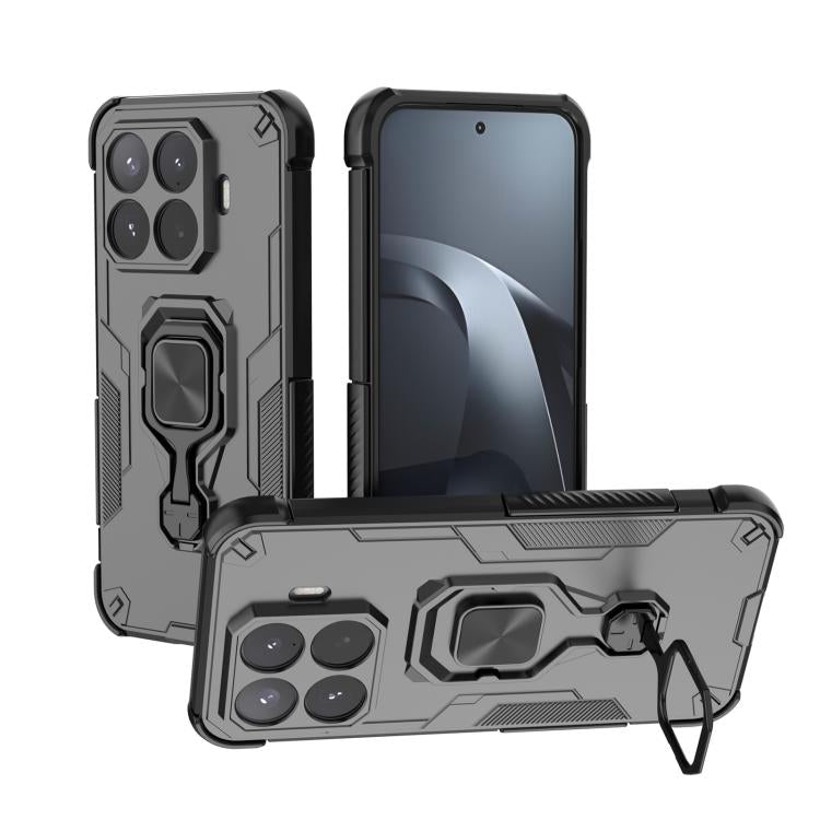 Funda híbrida de TPU y PC con soporte metáli...