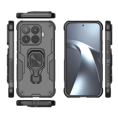 Funda híbrida de TPU y PC con soporte metáli...