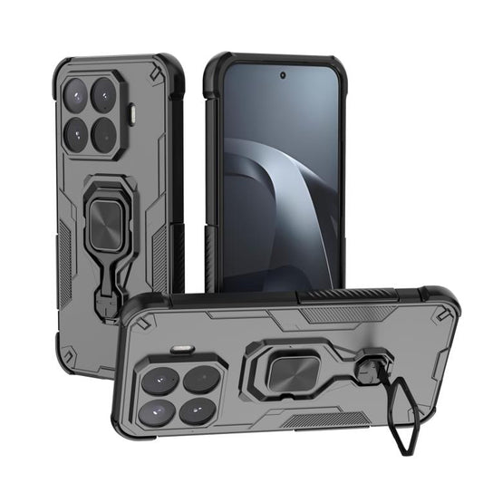 Funda híbrida de TPU y PC con soporte metáli...