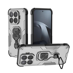 Funda híbrida de TPU y PC con soporte metáli...