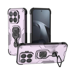 Funda híbrida de TPU y PC con soporte metáli...