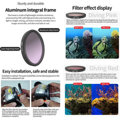 Filtro de buceo JSR para carcasa impermeable...