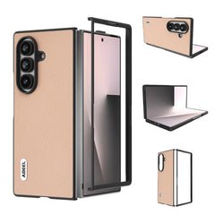 Funda para teléfono ABEEL de cuero genuino +...
