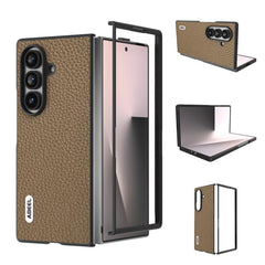 Funda para teléfono ABEEL de piel auténtica ...