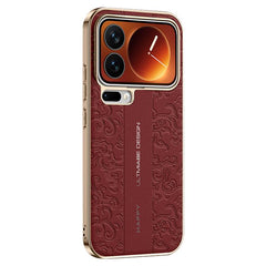 Funda para teléfono de PC de cuero liso con ...
