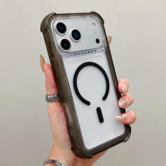 Funda para teléfono MagSafe híbrida 3 en 1 d...