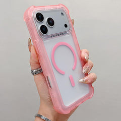 Funda para teléfono MagSafe híbrida 3 en 1 d...