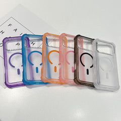 Funda para teléfono MagSafe híbrida 3 en 1 d...