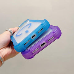 Funda para teléfono MagSafe híbrida 3 en 1 d...