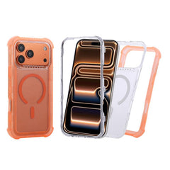 Funda para teléfono MagSafe híbrida 3 en 1 d...