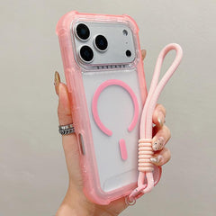 Funda híbrida transparente mate de TPU y PC ...