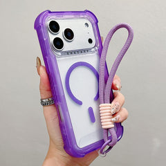 Funda híbrida transparente mate de TPU y PC ...
